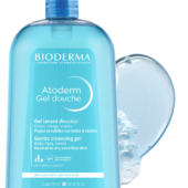 Bioderma Atoderm Gel Douche, Gentle Cleansing Gel 1 L/ 33.8 Fl Oz