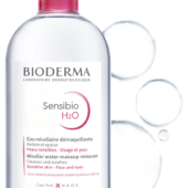 Bioderma Sensibio H2O Micellar Water Makeup Remover 500Ml/ 16.7 Fl Oz