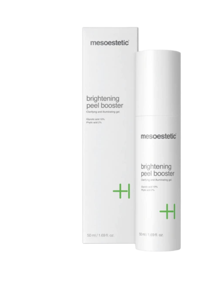 Mesoestetic Brightening Peel Booster – Skin Renewing and Clarifying Gel – Anti Aging – Moisturizes and Reactivates Skin Cell Renewal 1.69 fl. oz/ 50ml