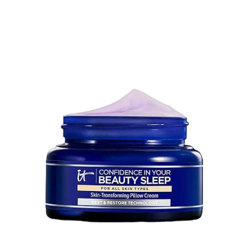 IT Cosmetics Confidence in Your Beauty Sleep Night Cream - Visibly Improves Fine Lines, Wrinkles, Dryness, Dullness & Loss of Firmness - With Hyaluronic Acid 60ml/ 2 US fl oz