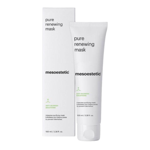 Mesoestetic Pure Renewing Mask, Exfoliating Pore Treatment for Acne Prone Skin 100ml/3.38 fl. oz.