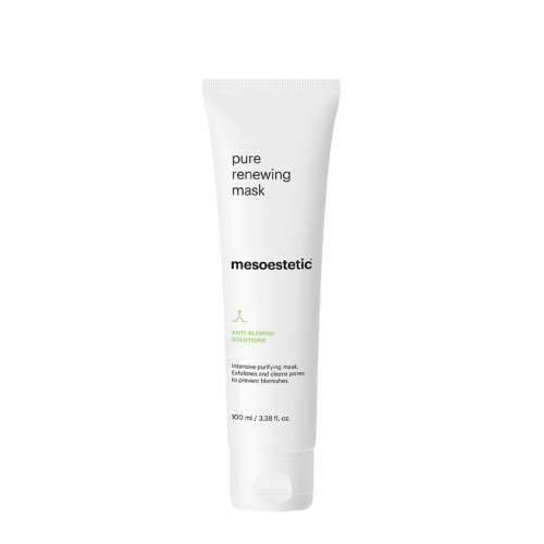 Mesoestetic Pure Renewing Mask, Exfoliating Pore Treatment for Acne Prone Skin 100ml/3.38 fl. oz.