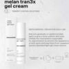 Mesoestetic melan tran3x daily depigmenting gel cream 50ml/ 1.69 fl oz