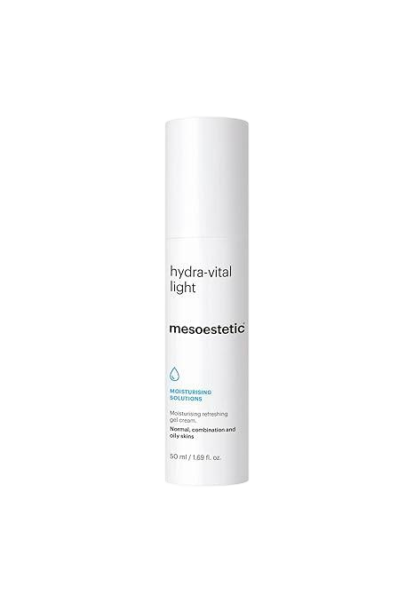 Mesoestetic Hydra-Light Moisturizing Face Cream w/Hyaluronic acid & Urban D-tox for Normal, Oily, and Combination Skin 50ml/ 1.69 fl oz