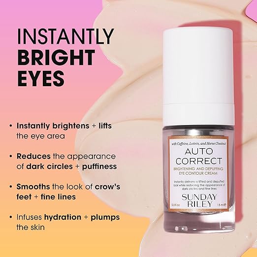 Sunday Riley Auto Correct Eye Cream 15ml/ 0.5 fl oz