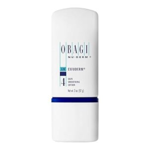 Obagi Nu-Derm Exfoderm – Lightweight Exfoliating Lotion with Phytic Acid – For Normal to Dry Skin Types – 2 oz 57g