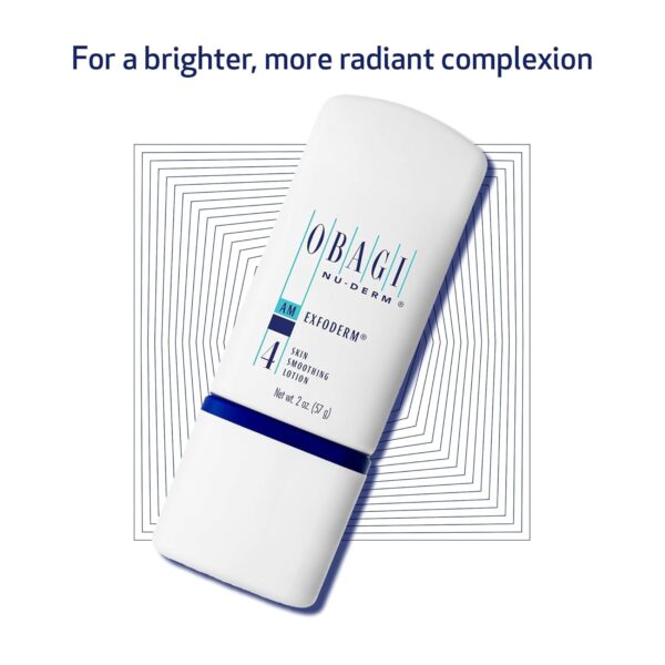 Obagi Nu-Derm Exfoderm – Lightweight Exfoliating Lotion with Phytic Acid – For Normal to Dry Skin Types – 2 oz 57g