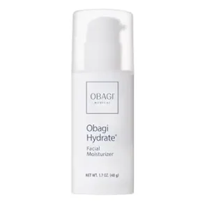 Obagi Hydrate Facial Moisturizer – Non-Comedogenic Intensely Hydrating All Day Moisturizer that Combats Dryness with Tara Seed Extract, Shea Butter & Avocado Oil 1.7 fl oz 48g