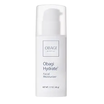 Obagi Hydrate Facial Moisturizer – Non-Comedogenic Intensely Hydrating All Day Moisturizer that Combats Dryness with Tara Seed Extract, Shea Butter & Avocado Oil 1.7 fl oz 48g