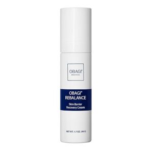 Obagi Rebalance Skin Barrier Recovery Cream – Soothing Probiotic Moisturizer Reduces Redness with Ceramides and Niacinamide – Suitable for Sensitive Skin with Eczema, Rosacea or Acne 1. oz/ 48g