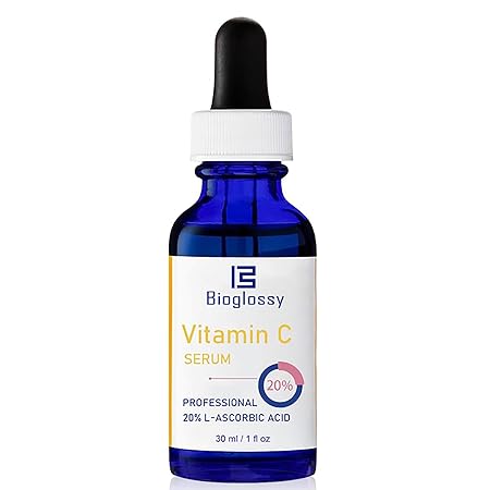 Vitamin C Serum 20%, Professional Vitamin C Face Serum Anti Aging Skin Care, Enhance Skin Radiance Reduce Fine Lines & Wrinkles for Women 1 fl oz/ 30ml