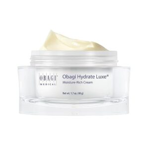 Obagi Hydrate Luxe Ultra-Rich Moisturizer – Non-Comedogenic with Tara Seed Extract and Biomimetic Peptides – Night Face Cream for Dry, Sensitive, or Aging Skin 1.7 oz / 48g