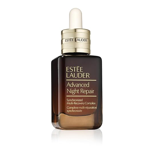 Estée Lauder Advanced Night Repair Face Serum Synchronized Multi-Recovery Complex with Hyaluronic Acid & Peptides | Anti Aging & Hydrating 1.7fl oz/50ml