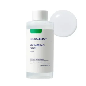 Swimming Pool Toner - Korean Toner for Daily Exfoliating & Deep Hydration with Natural Enzyme Protease & Hyaluronic Acid, For Sensitive Skin, 5.24 Fl Oz (155ml)