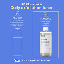 Swimming Pool Toner - Korean Toner for Daily Exfoliating & Deep Hydration with Natural Enzyme Protease & Hyaluronic Acid, For Sensitive Skin, 5.24 Fl Oz (155ml)