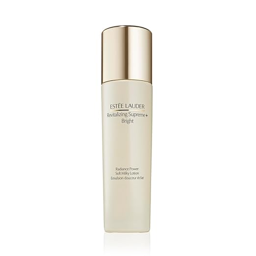Estée Lauder Revitalizing Supreme+ Bright Radiance Power Soft Milky Lotion Moisturizer with Vitamin C | Targets Dark Spots & Dullness, 3.4 Fl Oz/100ml