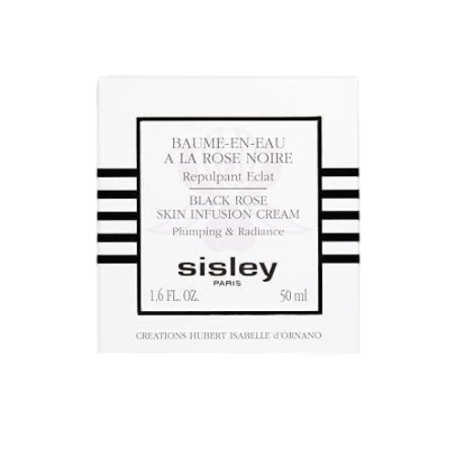 Sisley Paris Black Rose Skin Infusion Cream- Daily Radiant Plumping Face Care Moisturizer - All Skin Types - Non-Comedogenic - 50 mL/ 1.6 fl oz