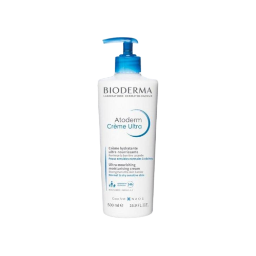 Bioderma - Atoderm Cream - Hydrating Body Lotion - Body Moisturizer for Normal for Dry Sensitive Skin 500ml/ 16.9 fl oz