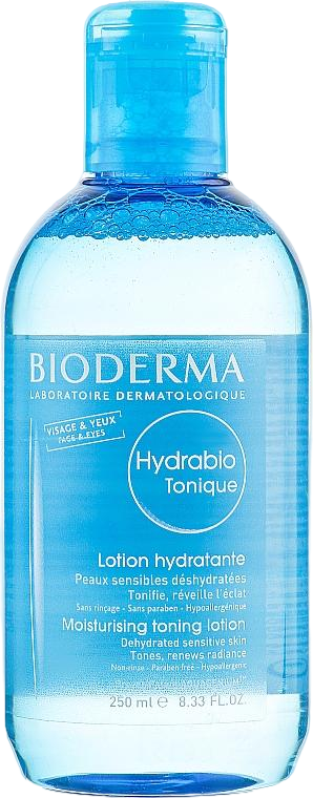 Bioderma Hydrabio Moisturizing Toner, Hydrating Face Toner for Sensitive Dry Skin, 8.33 Fl Oz/ 250ml