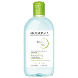Bioderma - Sébium H2O - Micellar Water - Facial Cleanser and Makeup Remover - Face Cleanser for Combination to Oily Skin 500ml/ 16.9 fl oz