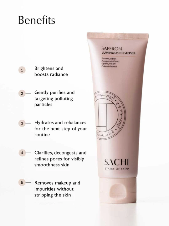 Saffron Luminous Cleanser - 120ml/ 4.06 fl oz