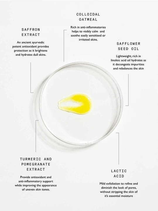 Saffron Luminous Cleanser - 120ml/ 4.06 fl oz