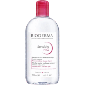 Bioderma - Sensibio - H2O Micellar Water - Makeup Remover Cleanser - Face Cleanser for Sensitive Skin 500ml/ 16.7 fl oz