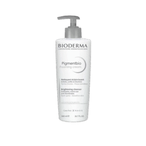 Bioderma Pigmentbio Foaming Face Cream, Brightening and Moisturizing Gentle Face Cleanser, Exfoliating Skin Cleanser for Skin Prone to Visible Spots 500l/ 169 fl oz
