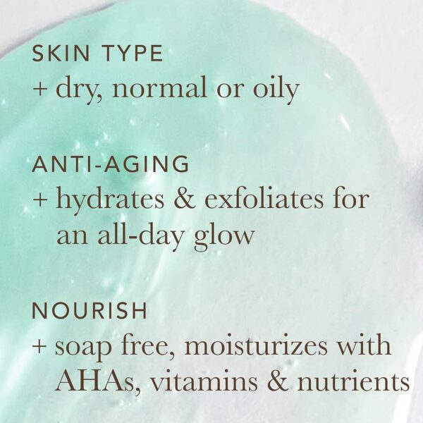 Alpha Skin Care Moisturizing Body Wash, Gentle Soap-Free Anti-Aging Formula, Glycolic AHA, Vitamin E & Aloe Vera, Conditions & Soothes, All Skin Types Hydroxy Acid, 12 Oz/ 354ml