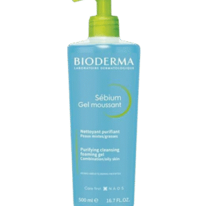 Bioderma - Face Cleanser - Sébium - Makeup Removing Cleanser - Skin Purifying - Face Wash For Combination To Oily Skin 500Ml/ 16.9 Fl Oz