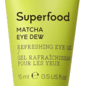 Elemis Superfood Matcha Eye Dew, Refreshing Eye Gel Immediately Quenches And Hydrates The Eye Area, Matcha-Infused Cooling Gel, Reduces Puffiness And Boosts Brightness, Wake Up Lacklustre Skin, 15Ml/ 0.5 Fl Oz