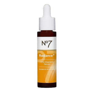 No7 Radiance+ 15% Vitamin C Serum - Radiance-Boosting Face Serum for Glowing Skin - Re-Energizing Vitamin C Skin Care for Daily Use 0.84 fl oz/ 25ml