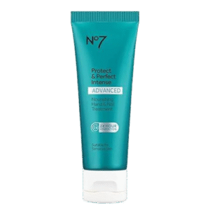 No7 Protect & Perfect Intense Advanced Nourishing Hand and Nail Cream - Anti Aging Hand Cream with Vitamin B5 - Contains Matrixyl 3000+ Collagen Peptide Anti Wrinkle Technology 75 ml/ 2.5 fl oz