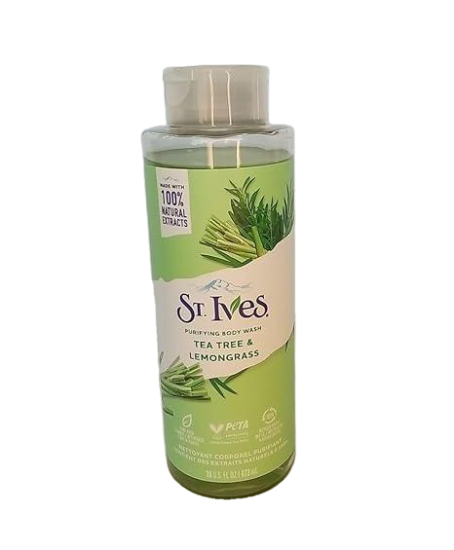 St. Ives Purifying Body Wash Tea Tree & Lemongrass 650ml/ 22 fl oz
