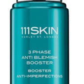 111Skin 3 Phase Anti Blemish Booster, Target &Amp; Prevent Blemishes, Regulate Sebum Production &Amp; Refine Pores (0.34 Oz)/ 10Ml
