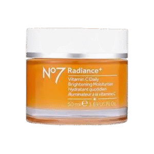 No7 Radiance+ Brightening Vitamin C Moisturizer Face Cream - Skin Nourishing Face Moisturizer - Fast-Absorbing + Lightweight Formula & Suitable for Dry Skin, 1.69 fl oz/ 50ml