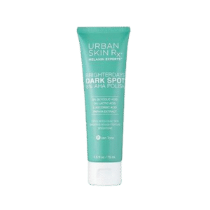 BrighterDays Dark Spot Facial Scrub + Treatment Mask, USRx®, Exfoliate, Smooth and Brighten the Look of Uneven Skin Tone, 8% Alpha Hydroxy Acids, Formulated with Glycolic and Lactic Acid, 2.5 Oz/ 75ml