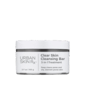 Urban Skin Rx Clear Skin Cleansing Bar | 3-In-1 Daily Cleanser, Exfoliator And Mask Removes Excess Oil And Improves Blemishes, Formulated With Salicylic Acid, Eucalyptus And Sulfur | 3.7 Oz/ 100G