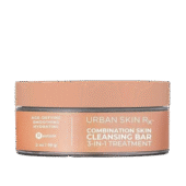 Urban Skin Rx Combination Skin Cleansing Bar | 3-In-1 Daily Cleanser, Exfoliator, And Mask Smooths, Hydrates, Improves The Appearance Of Skin Tone + Texture, Formulated With Salicylic Acid | 2 Oz/ 56G