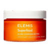 ELEMIS Superfood AHA Glow Cleansing Butter, Daily Facial Cleanser/Mask Removes Makeup, Cleanses & Helps to Brighten, Nourish, and Hydrate Skin 90ml/ 3.0 fl oz