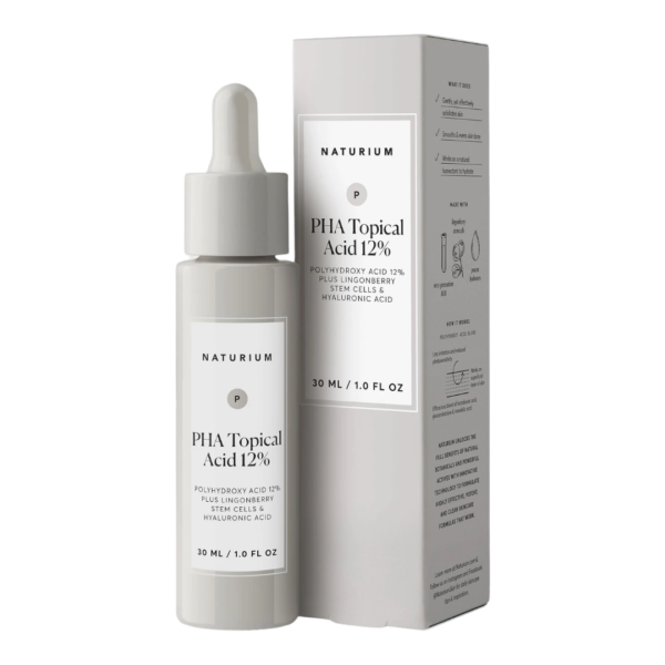 Naturium Mandelic Topical Acid 12%, Plus Niacinamide & Natural Fruit Acids, Anti-Aging Skin Care, 1.0 fl oz/ 30ml