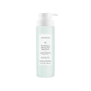Naturium The Perfector Salicylic Acid Body Wash, Gentle & Smoothing Cleanser, 16.9 oz/ 500ml