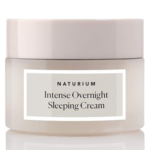Naturium Intense Overnight Sleeping Cream, Hydrating & Anti-Aging Face Moisturizer, 1.7 oz/ 50 g