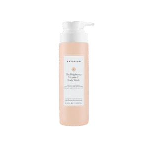 Naturium The Brightener Vitamin C Body Wash, Gentle Cleanser for Smoother-Looking Skin, Removes Dirt, Oil & Other Impurities, 16.9 oz/ 500ml