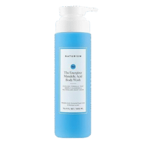 Naturium The Energizer Body Wash, Cooling & Refreshing Formula with Mandelic Acid, Deeply Cleanses & Neutralizes Body Odor, 16.9 oz/ 500ml
