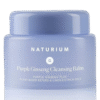 Naturium Purple Ginseng Cleansing Balm Plus Plant-Based Esters & Linoleic-Rich Oils, Smoothing Face Wash, 3.0 oz/ 88ml