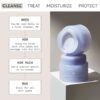 Naturium Purple Ginseng Cleansing Balm Plus Plant-Based Esters & Linoleic-Rich Oils, Smoothing Face Wash, 3.0 oz/ 88ml