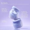 Naturium Purple Ginseng Cleansing Balm Plus Plant-Based Esters & Linoleic-Rich Oils, Smoothing Face Wash, 3.0 oz/ 88ml