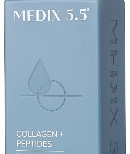 Medix 5.5 Collagen Cream Skin Care Face Lotion &Amp; Body Lotion For Dry Skin | Anti Aging Collagen Peptides Firming Cream Body Moisturizers Lifts, Firms, &Amp; Tightens For Younger Looking Skin, 15 Fl Oz / 444Ml