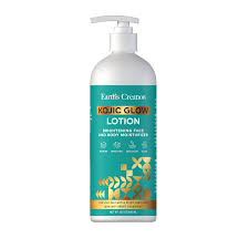 earths creation kojic glow brightening fac and body moisturizer 135fl oz / 400ml
